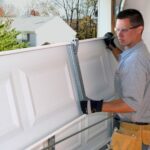 Broken Garage Door Panel